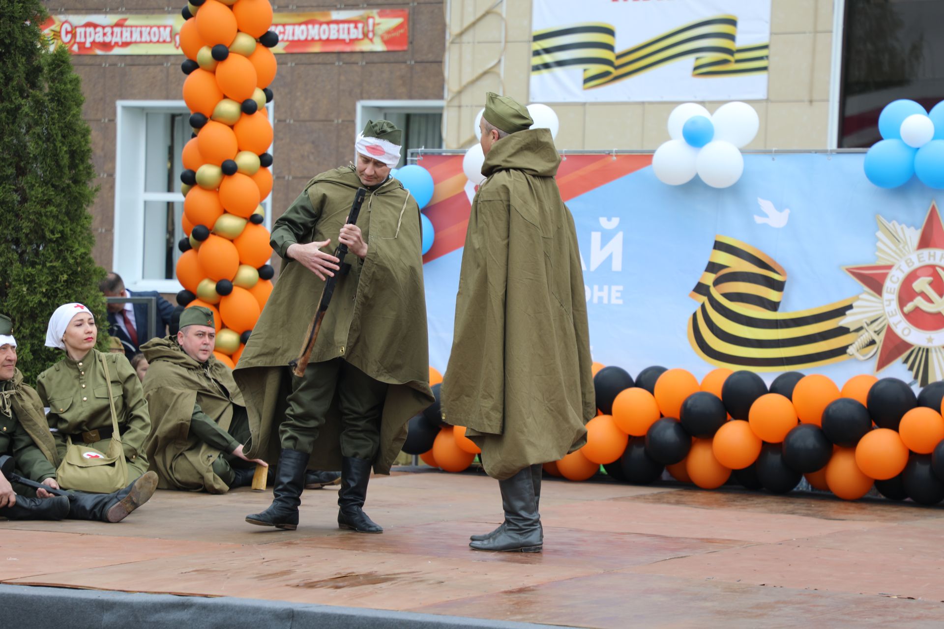 Бүген Мөслимдә Бөек Җиңүнең 80 еллыгына багышланган бәйрәм чаралары уза