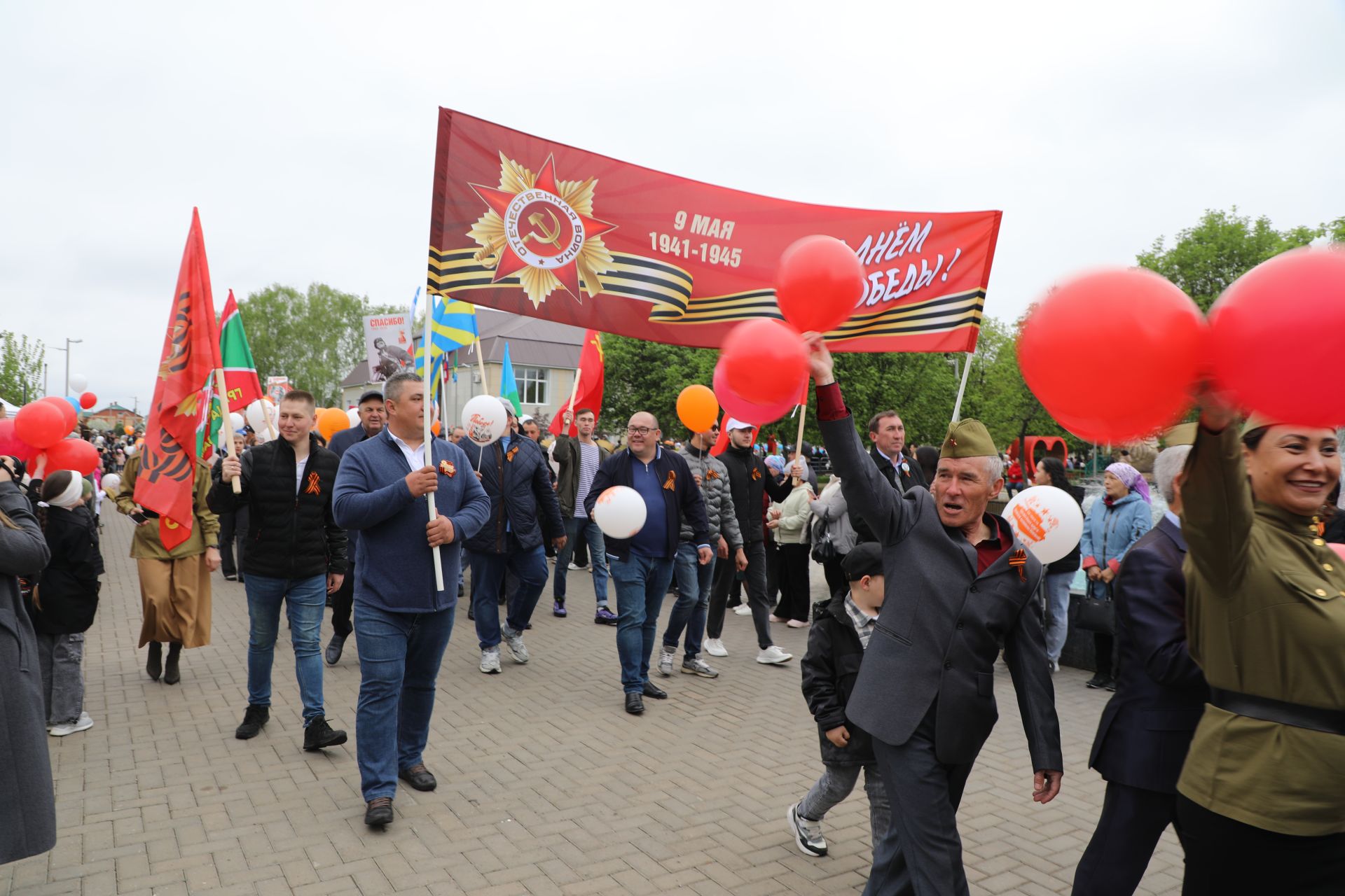 Бүген Мөслимдә Бөек Җиңүнең 80 еллыгына багышланган бәйрәм чаралары уза