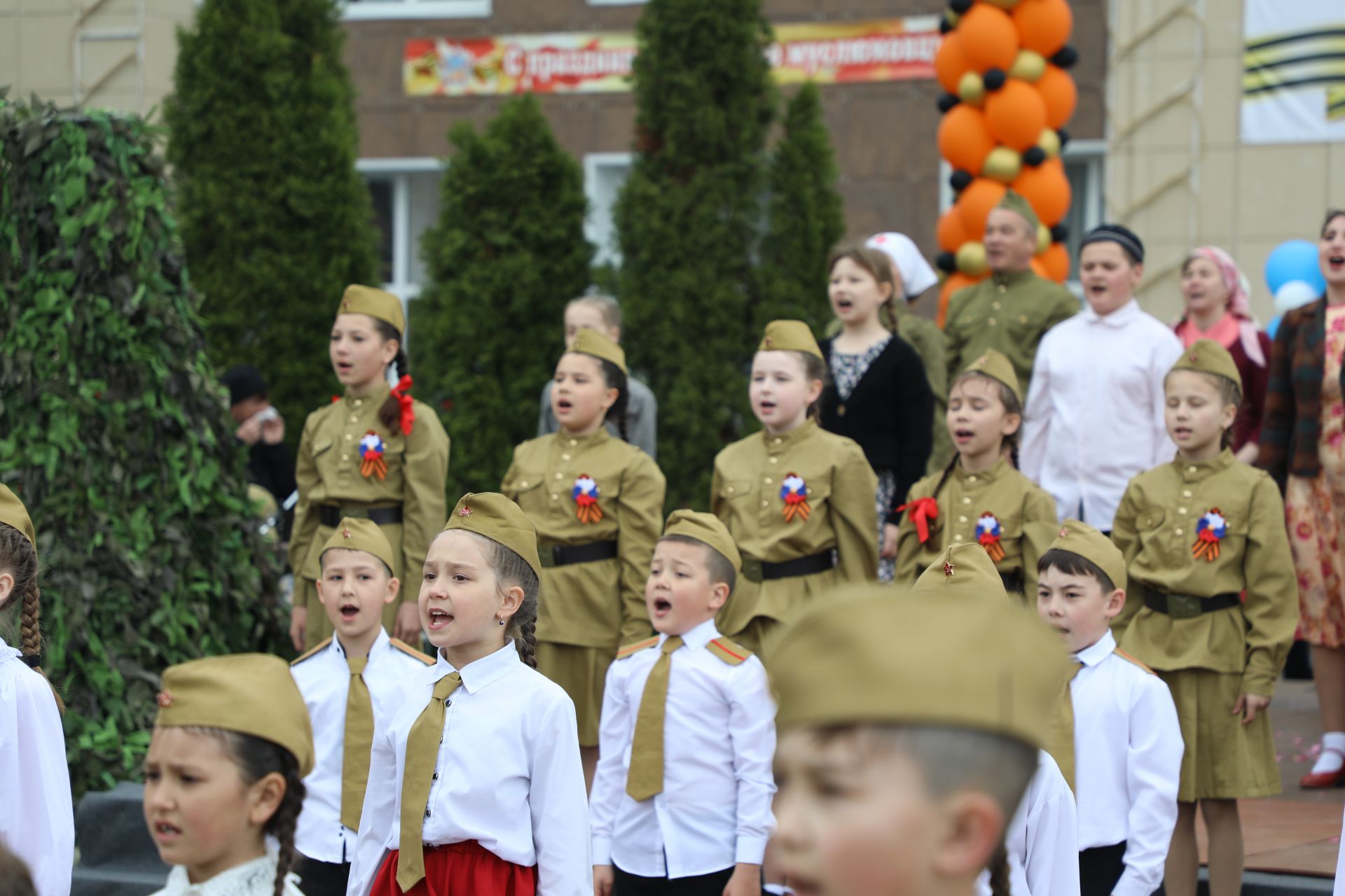 Бүген Мөслимдә Бөек Җиңүнең 80 еллыгына багышланган бәйрәм чаралары уза