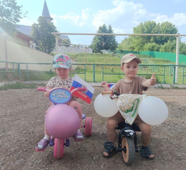Баланлы авылында да велойөреш уздырганнар