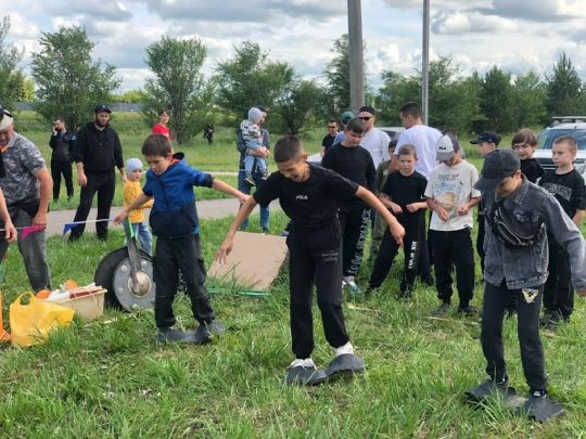 29 июнь көнне Мөслим мөхтәсибәте балалар һәм аларның әти - әниләре өчен табигатьтә күмәк ял оештырды