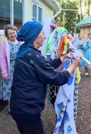 Мөслим лицее коллективы - сөрән салу йоласында