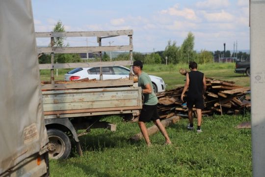 Махсус хәрби операциядә булган егетләргә ярдәм озатылды