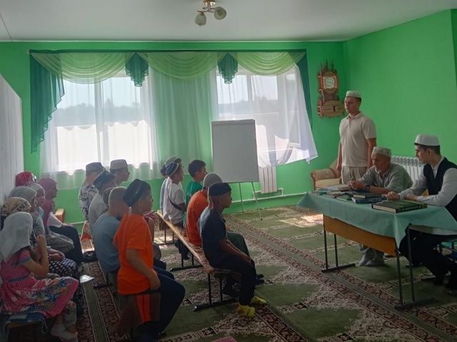 Метрәй авылының Исмәгыйль мәчетендә балалар өчен әхлак һәм ял лагере 7-12 июль көннәрендә узды