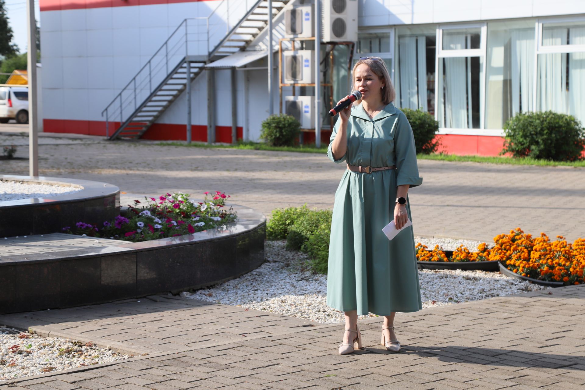 Мөслимнең «Бәхет» скверында Гаилә, мәхәббәт һәм тугрылык көненә багышланган чара үтте