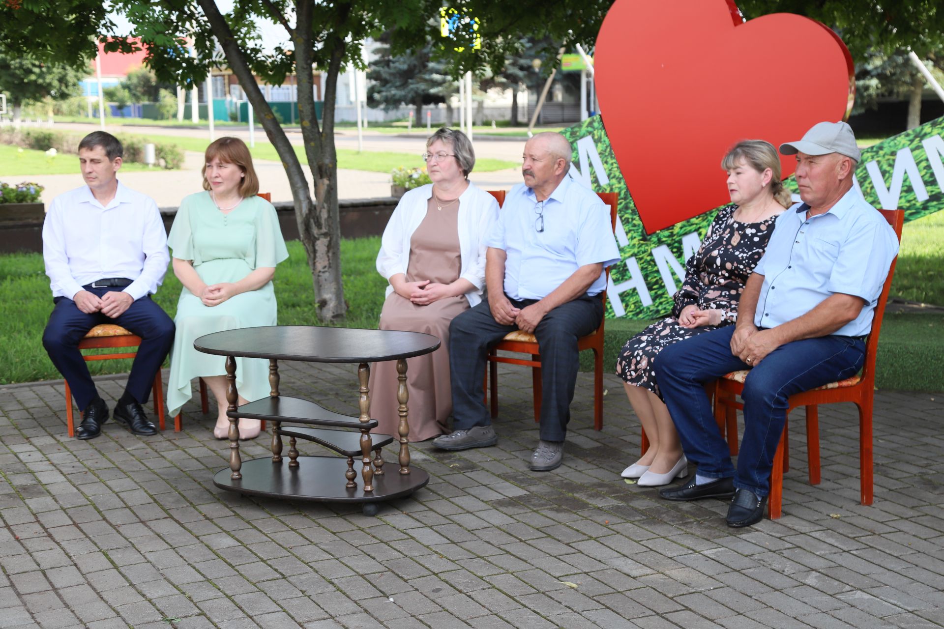 Мөслимнең «Бәхет» скверында Гаилә, мәхәббәт һәм тугрылык көненә багышланган чара үтте