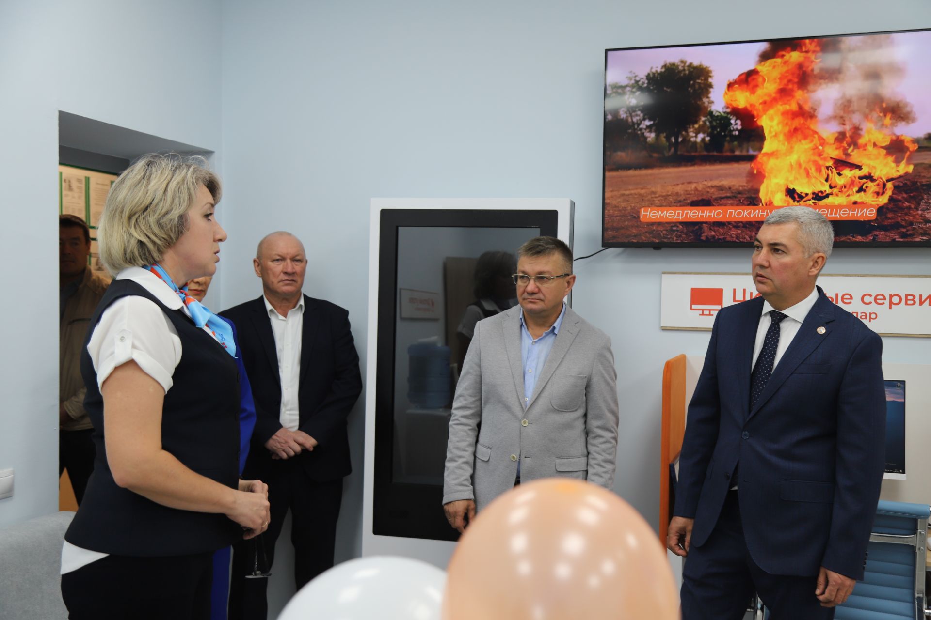 Бүген ТР Хезмәт һәм мәшгульлек үзәгенең модернизацияләнгән Мөслим бүлеге ачылды