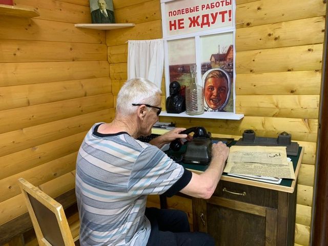 Туган якны өйрәнү музеенда Җиңүнең 80 еллыгына багышланган экскурсия