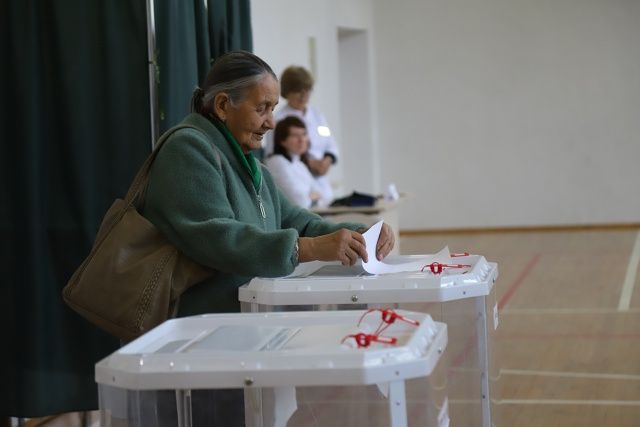 Мөслим районында тавыш бирү оешкан төстә бара