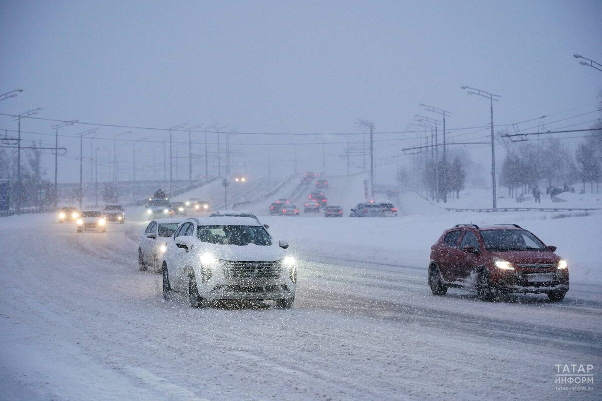 Татарстанда 12 гыйнварда кар, буран һәм бозлавык көтелә
