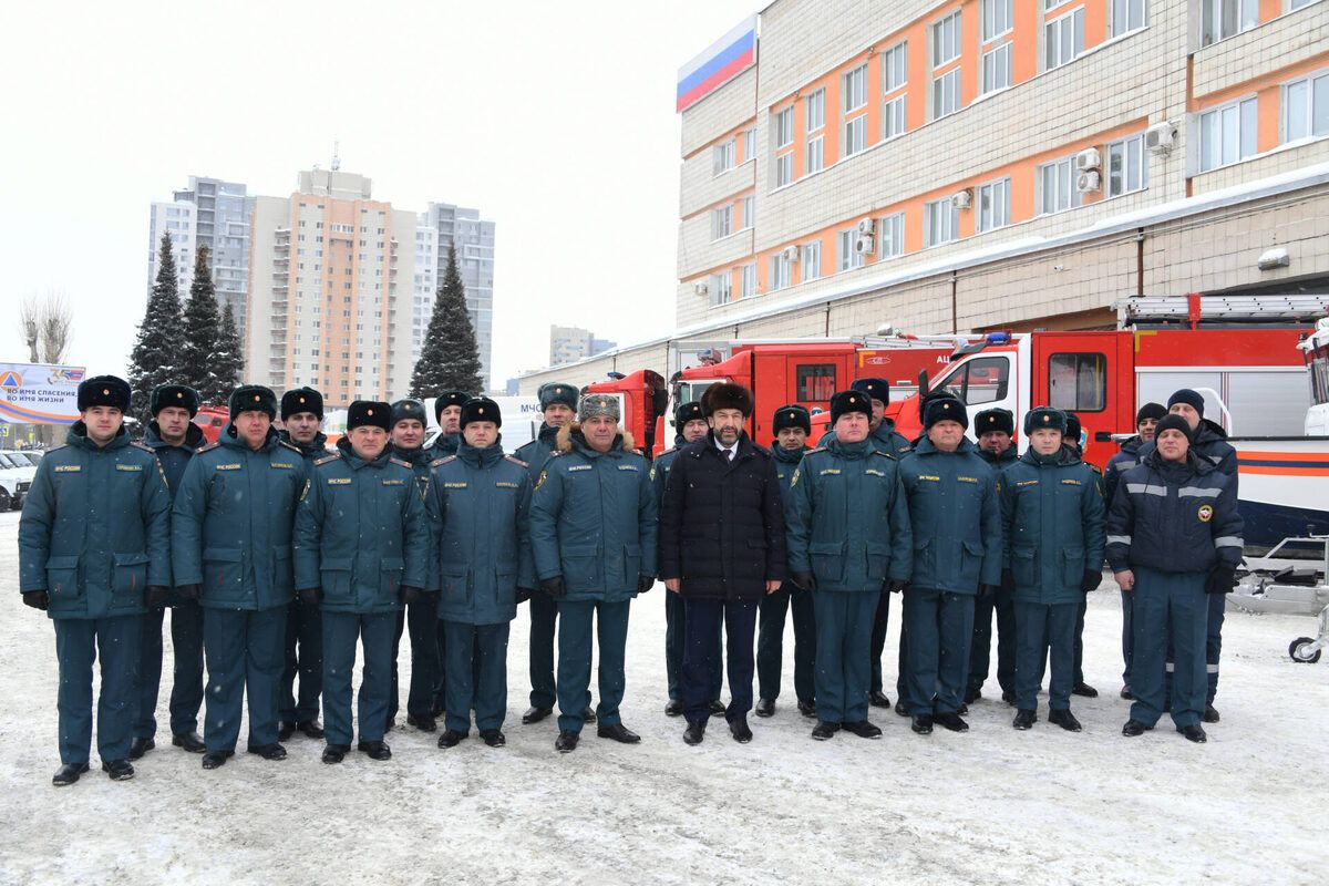 Татарстанда янгын сүндерү һәм коткару техникасы паркы яңартылды
