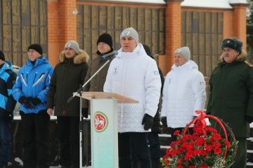 Бүген Мөслимдә Ватанны саклаучылар көненә багышланган тантаналы чаралар узды