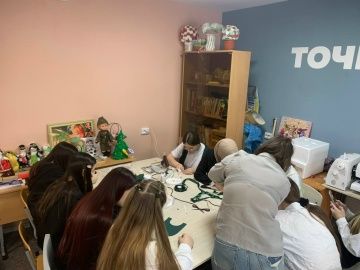 Мөслим урта мәктәбе кызлары өчен мастер-класс үтте