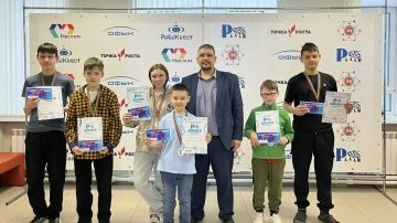 Мәктәптән тыш эшләр үзәгендә робот техникасы буенча республикакүләм «РобоРалли» ярышы узды