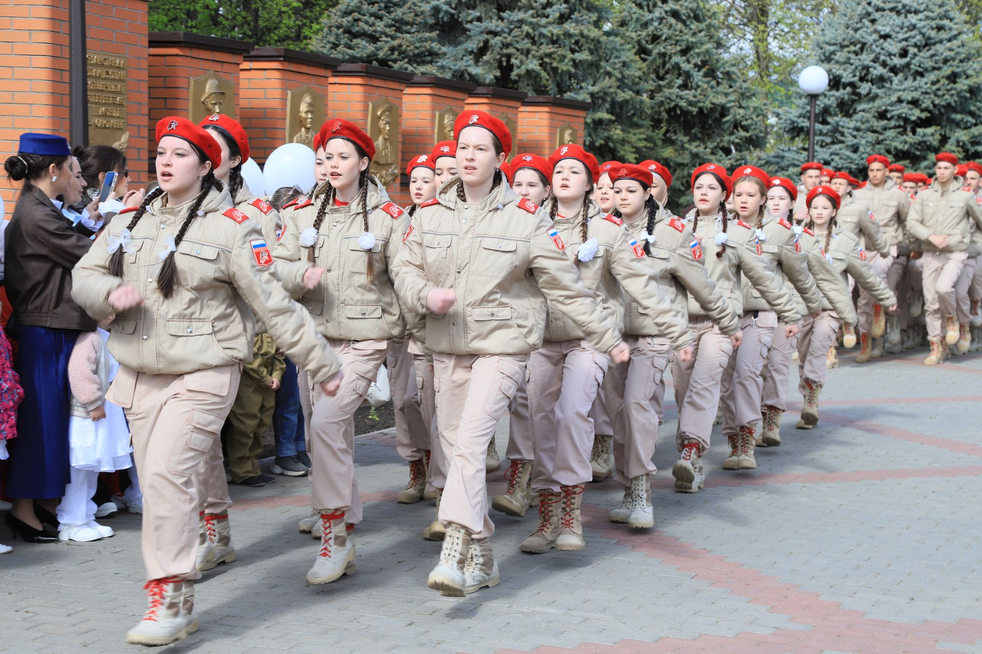 Җиңү көне Сугышчан һәм хезмәт даны мемориаль комплексында башланды