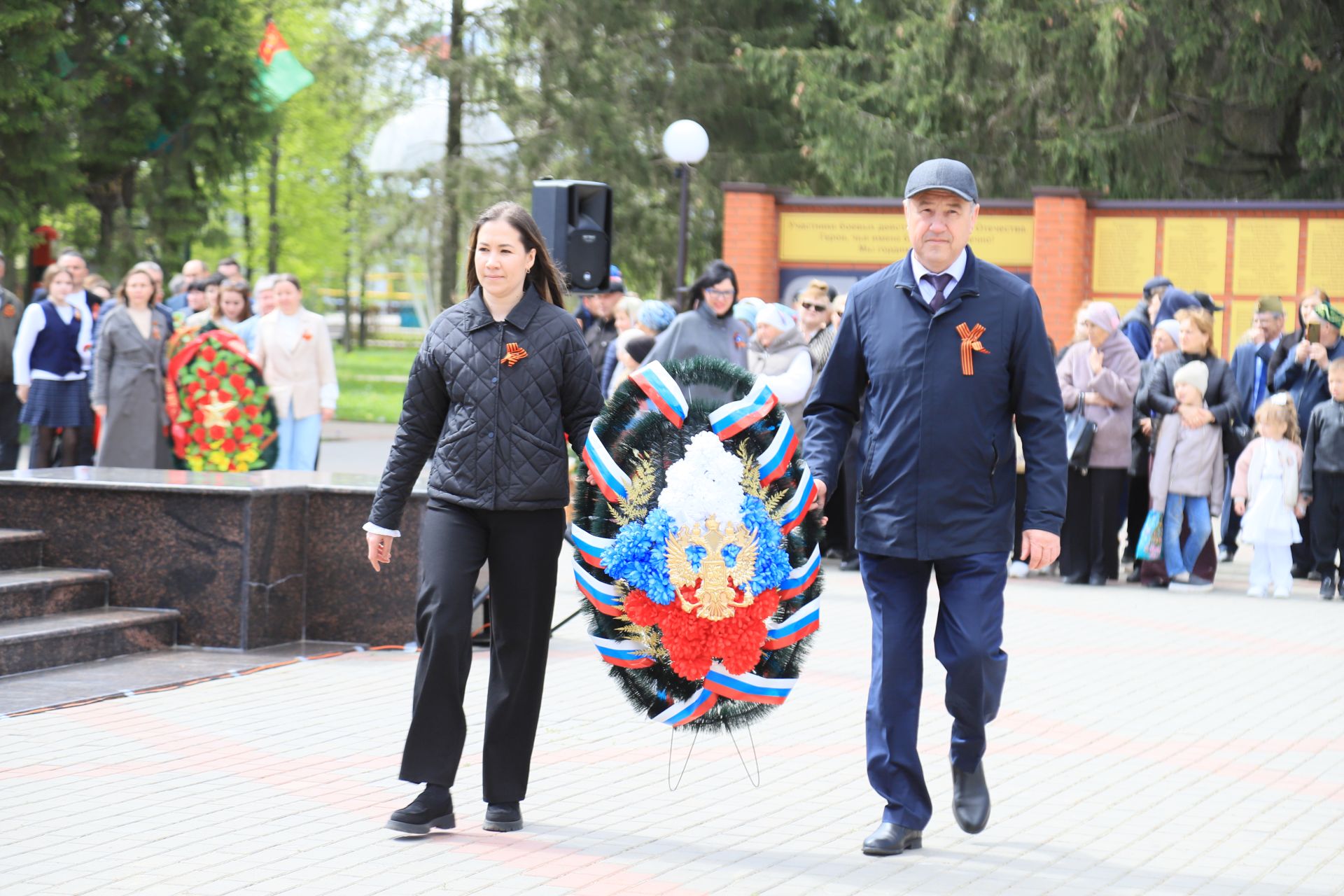 Җиңү көне Сугышчан һәм хезмәт даны мемориаль комплексында башланды