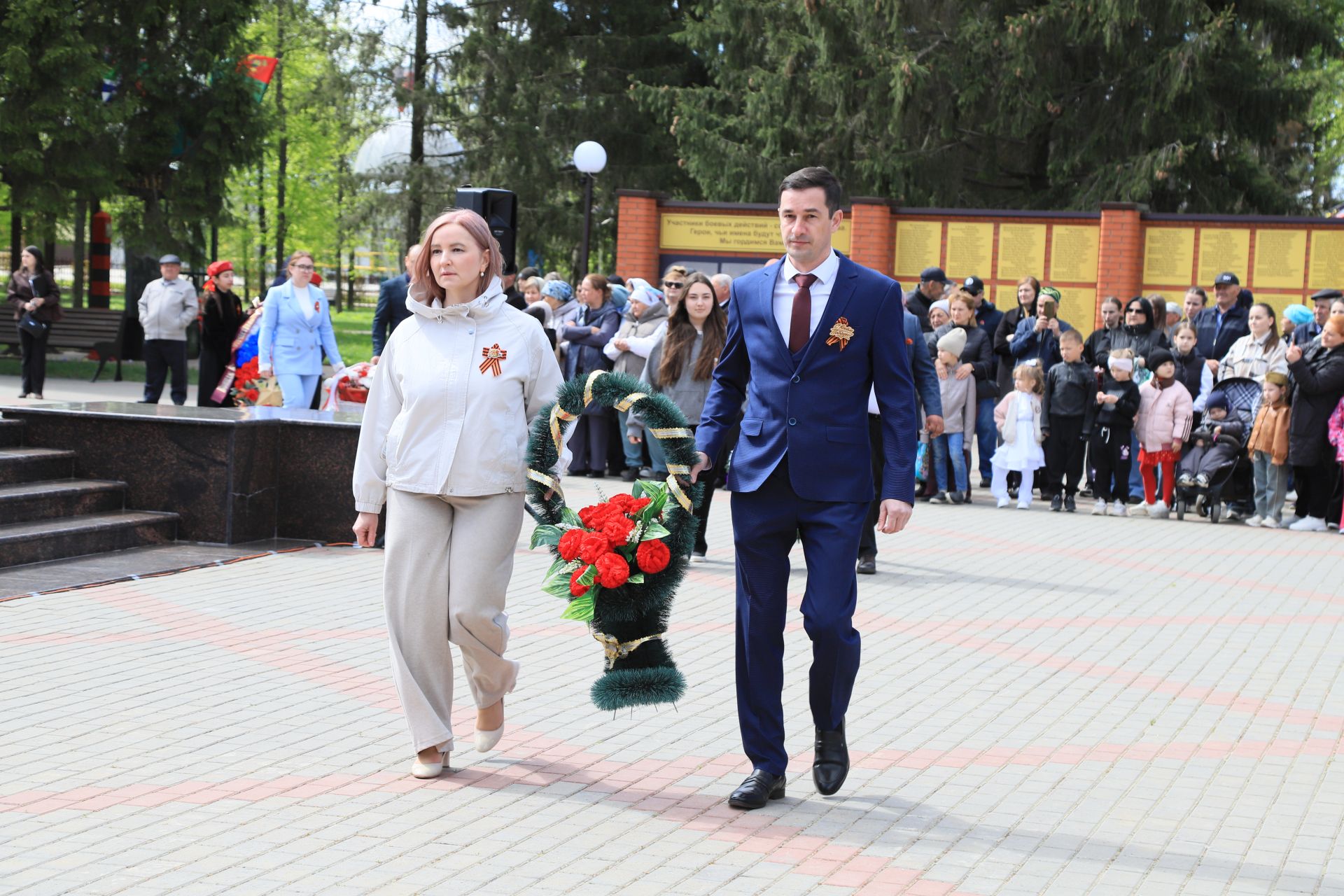 Җиңү көне Сугышчан һәм хезмәт даны мемориаль комплексында башланды