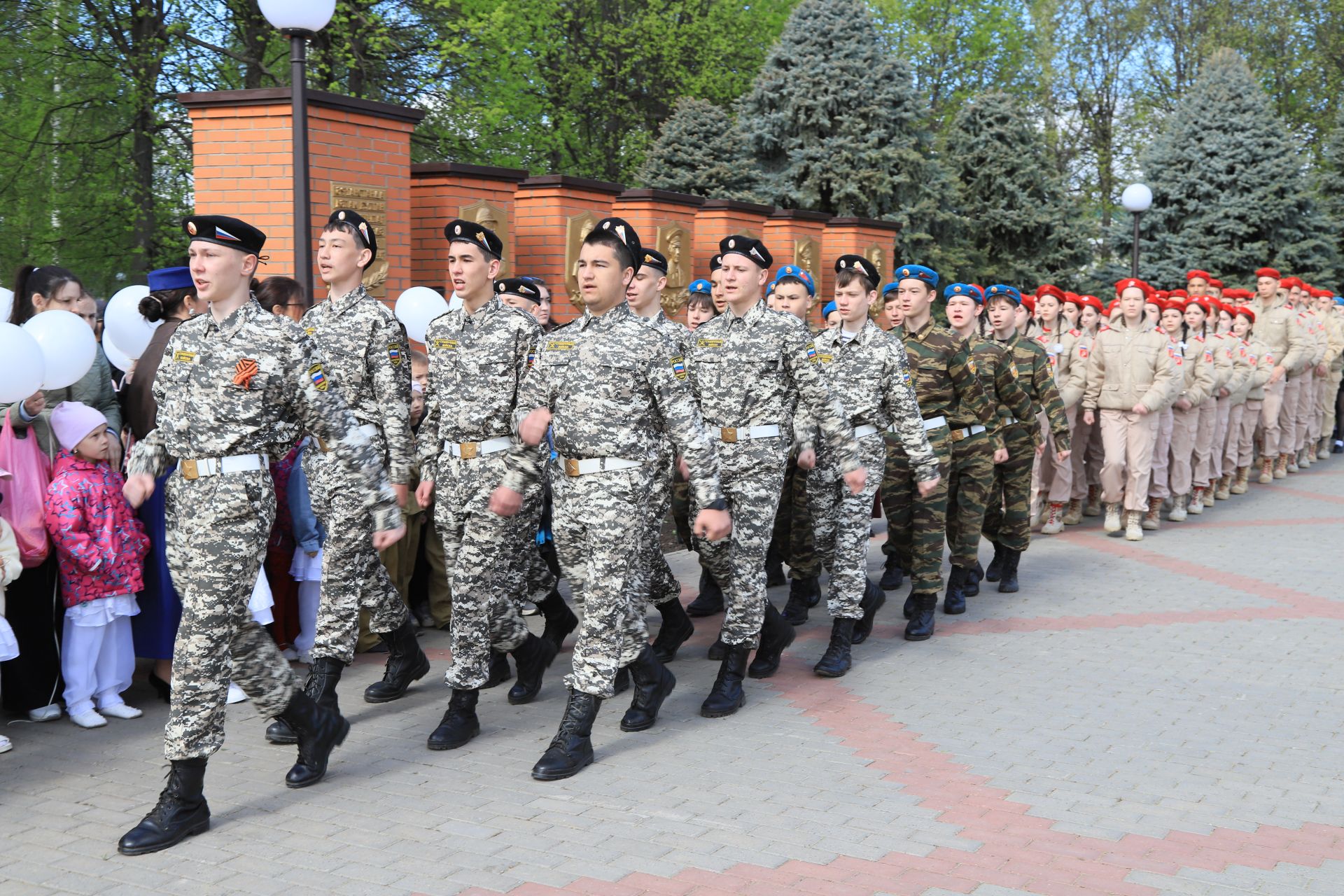 Җиңү көне Сугышчан һәм хезмәт даны мемориаль комплексында башланды
