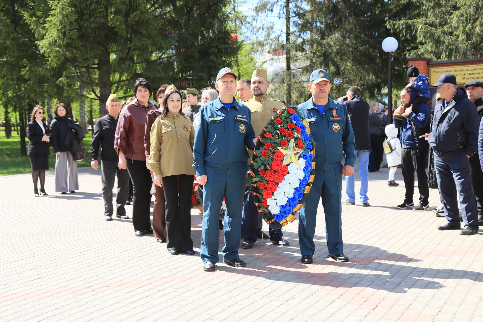 Җиңү көне Сугышчан һәм хезмәт даны мемориаль комплексында башланды