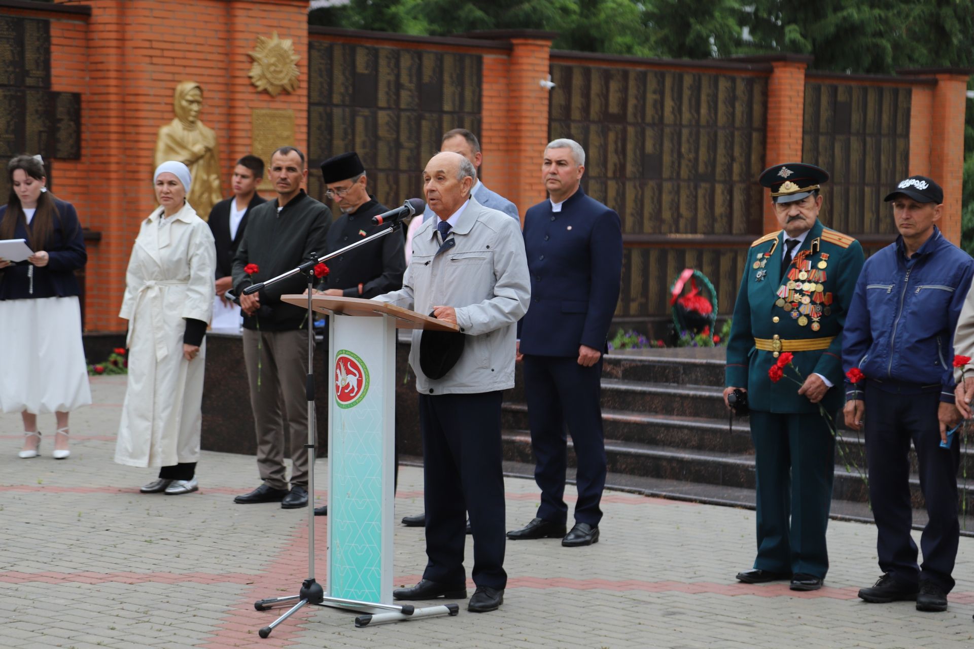 Мөслимдә Хәтер һәм кайгы көненә багышланган митинг узды