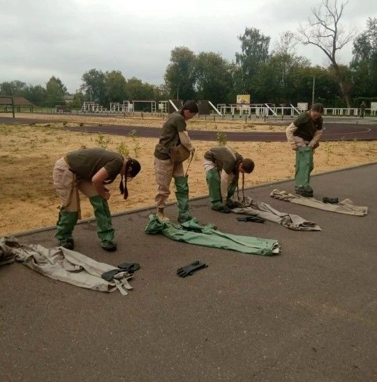 Мөслим мәктәбе укучылары «Погонлы кызлар» уенының региональ этабында лаеклы чыгыш ясады