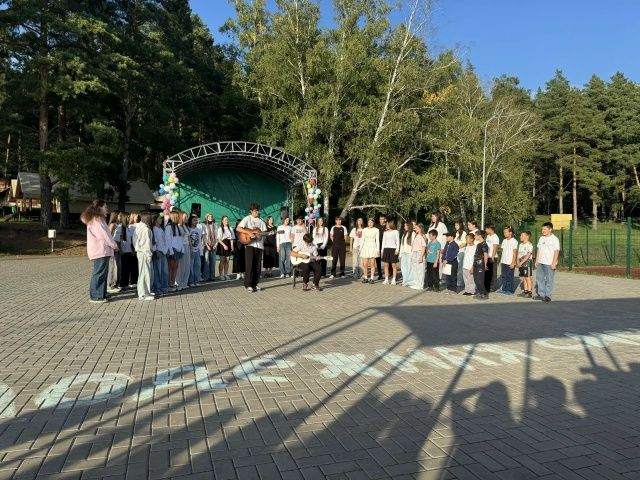 23 август көнне, «Урман иле» ял һәм сәламәтләндерү лагеренда 3 сменаны ябу кичәсе узды