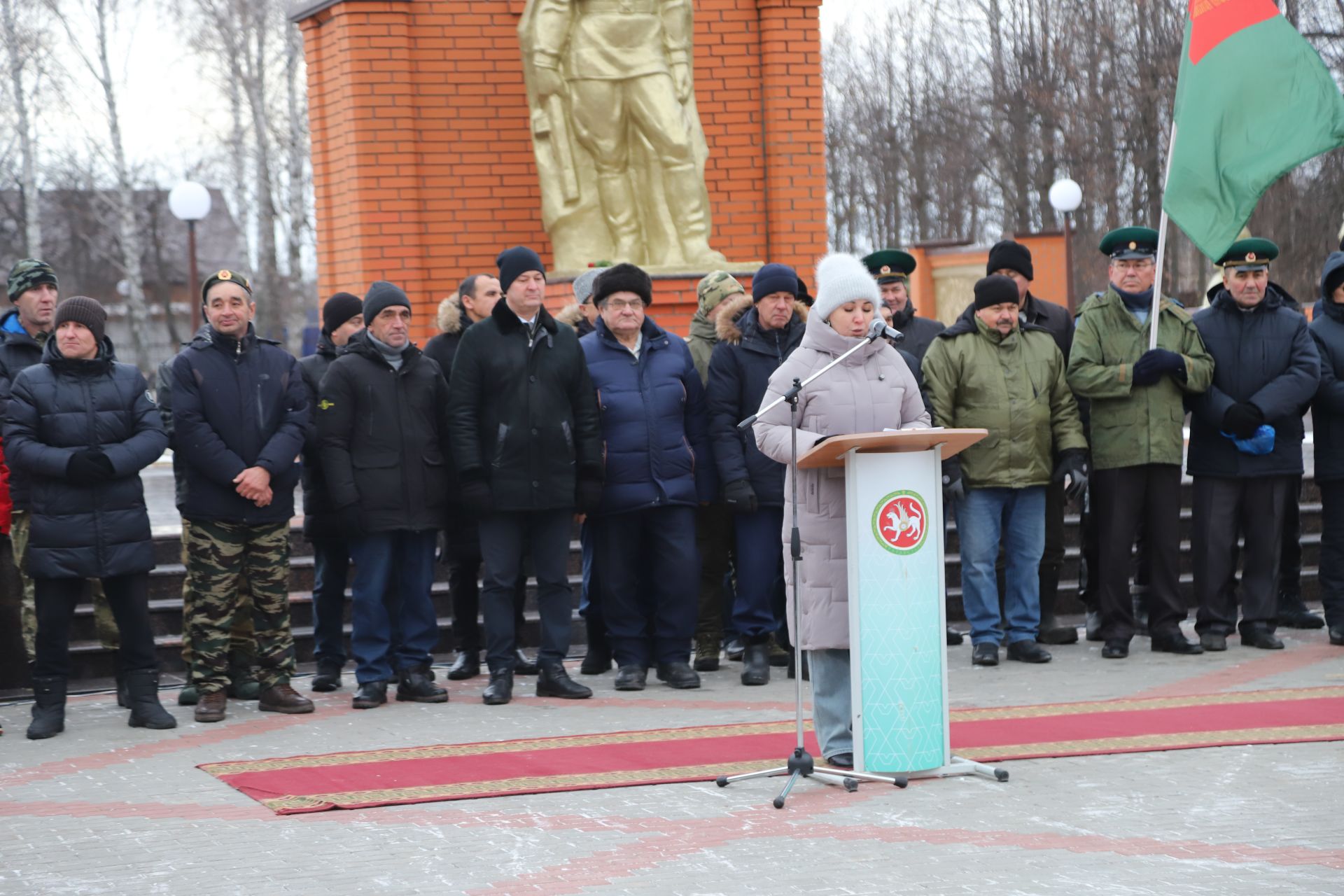 Ватан Геройлары көне уңаеннан мемориаль комплекста митинг узды