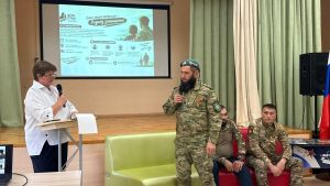 Мөслим лицеенда Әтиләр көне уңаеннан батырлык дәресе узды