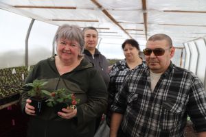 Мөслим теплицасында эш гөрли