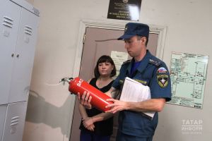 Мөслим районында белгечләр торак секторны тикшерә