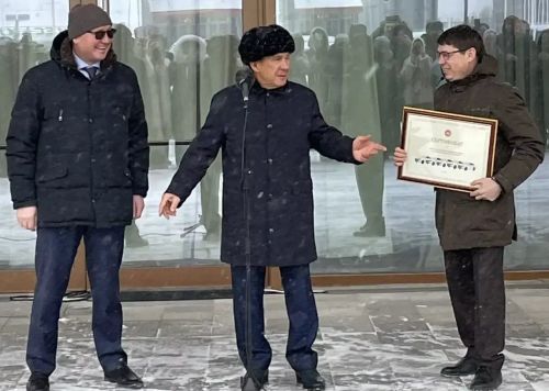 «Мөслим-информ» журналистлары бүген яңа автомобильдә беренче съемкаларын ясады