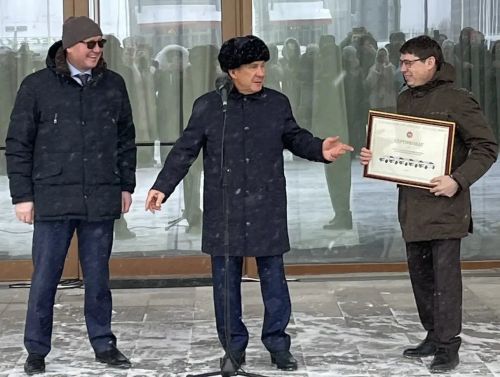 «Мөслим-информ» журналистлары бүген яңа автомобильдә беренче съемкаларын ясады