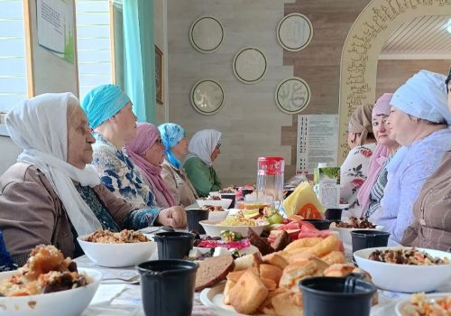 Баланлы авылының Корбангали мәчетендә Корбан бәйрәме үтте