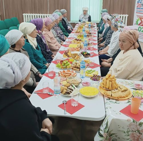 Тойгелде авылы мәчетендә ифтар ашлары узды