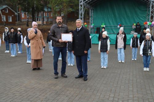 Лагерь ачылды!