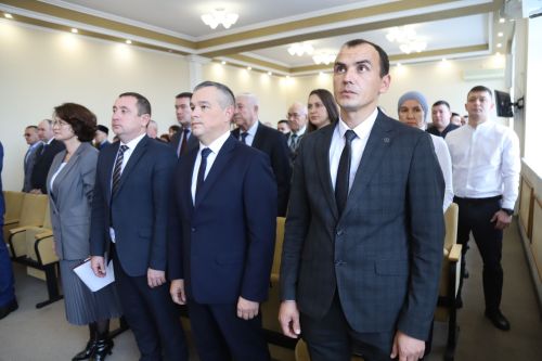 Бүген район Советында сессия узды