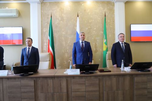 Бүген район Советында сессия узды