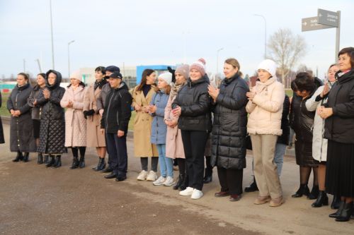 Яңа микрорайон урамнары асфальтлы булды