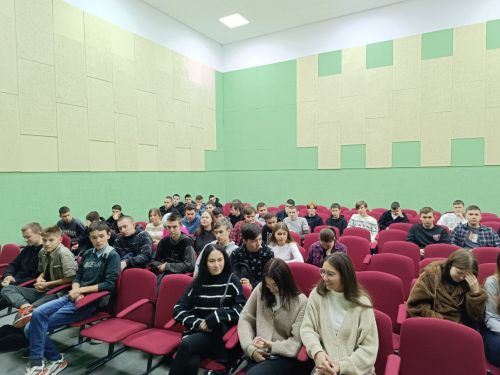 Техникум студентлары белән очрашу оештырылды