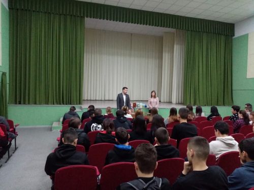Техникум студентлары белән очрашу оештырылды