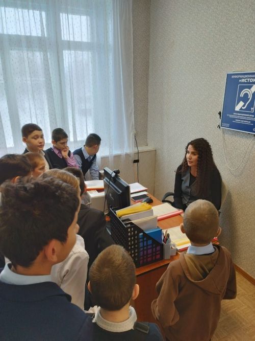 Түбән Табын интернат-мәктәбе укучылары Мөслимгә экскурсиягә килделәр