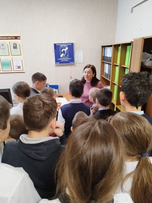Түбән Табын интернат-мәктәбе укучылары Мөслимгә экскурсиягә килделәр