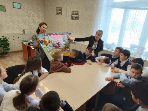Түбән Табын интернат-мәктәбе укучылары Мөслимгә экскурсиягә килделәр