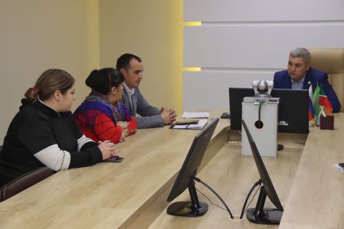Шәхси сораулар буенча кабул итү булды