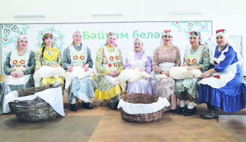 Каз өмәсе – Мөслим бизәге