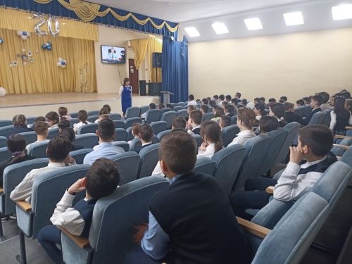 Укучылар белән профилактик әңгәмә үткәрелгән