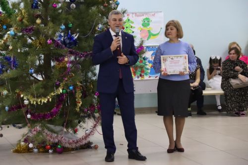 Түбән Табын интернат-мәктәбендә Яңа ел бәйрәме