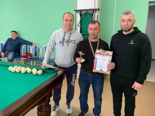 Бильярдчылар ачыкланды