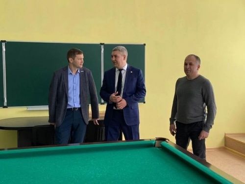 Алмаз Хөсәинов районыбызда булды