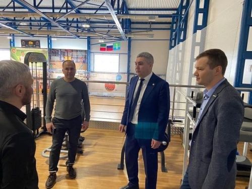 Алмаз Хөсәинов районыбызда булды